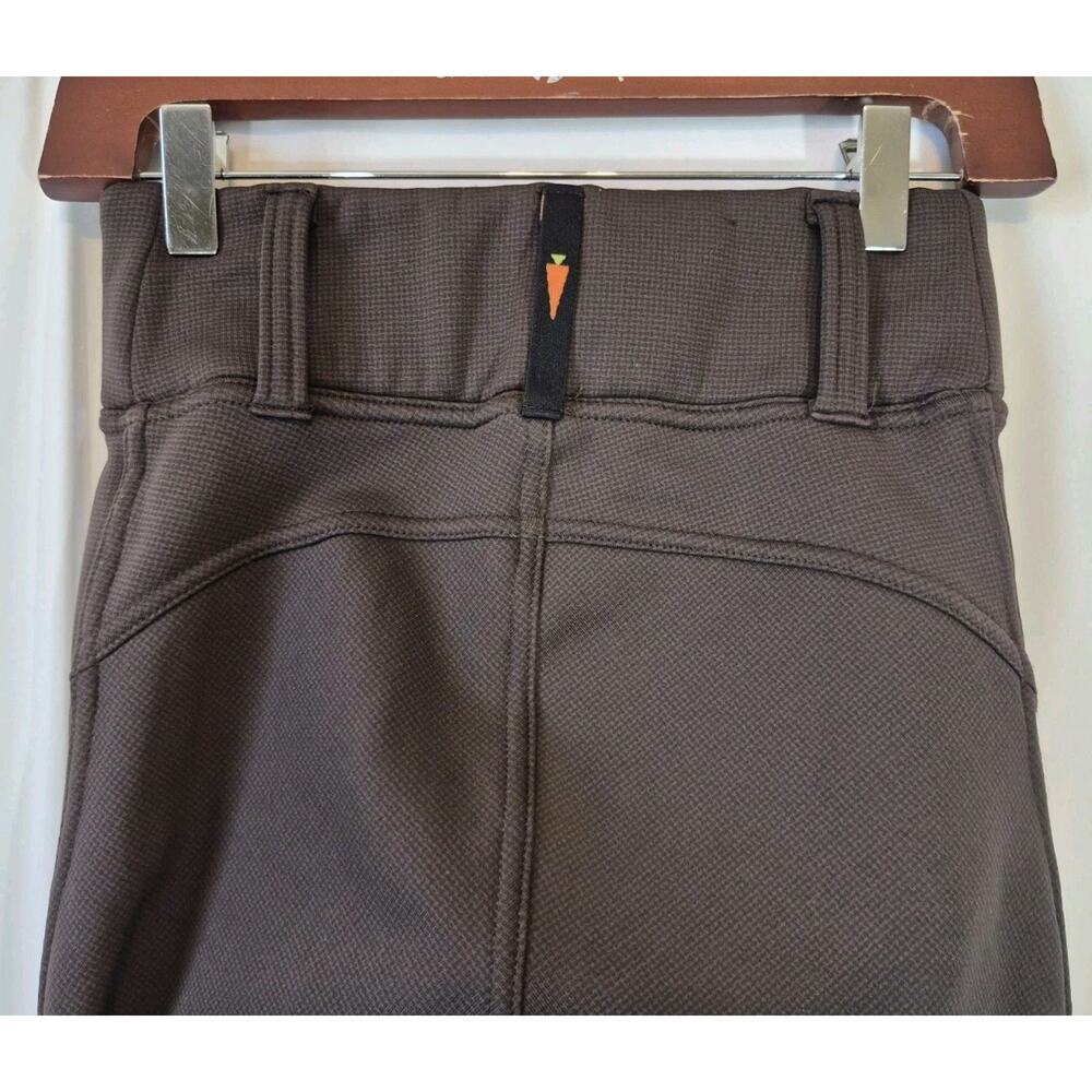 Kerrits Flow Rise Performance Brown Riding Leggings XS - Picture 10 of 11